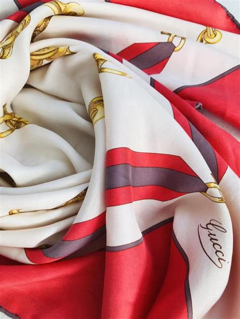 gucci silk scarf cheap|gucci silk scarf vintage.